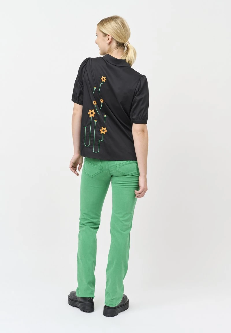 VILMA - Hemdbluse - Black 5 VILMA - Hemdbluse - Black – Bild 3