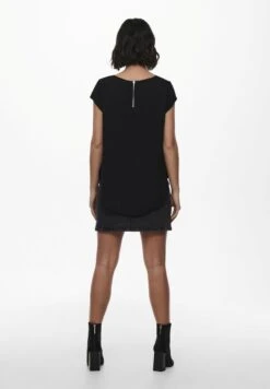 ONLY ONLVIC SOLID NOOS - Bluse - Black 9 ONLY ONLVIC SOLID NOOS - Bluse - Black -Sommerkleidung Für Damen f277315e2d984e8a998fbb89668962cc
