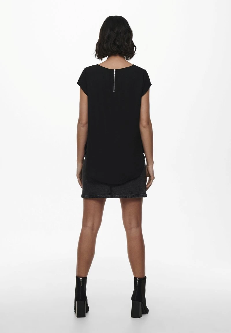 ONLY ONLVIC SOLID NOOS - Bluse - Black 4 ONLY ONLVIC SOLID NOOS - Bluse - Black – Bild 3