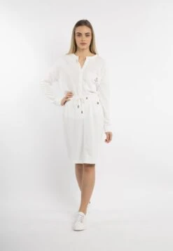 DREIMASTER IKITA - Bleistiftrock - Wollweiss -Sommerkleidung Für Damen f2c7d94d42f44953976b3fc0b803e461