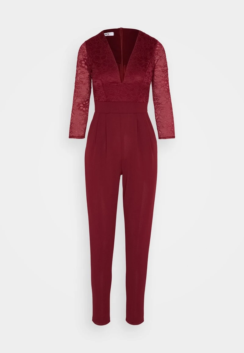 Wal G LEE - Jumpsuit - Wine 7 Wal G LEE - Jumpsuit - Wine – Bild 5