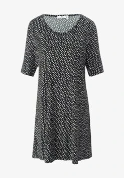 T-Shirt Print - Schwarz Weiß -Sommerkleidung Für Damen f42a76cf003a41dab96f585158693f27