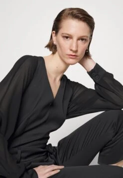 Marella PERLA - Jumpsuit - Nero -Sommerkleidung Für Damen f5b6db3cfccf4ebf93c54622cd9bf62b