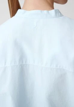 Hemdbluse - Hellblau 10 Hemdbluse - Hellblau -Sommerkleidung Für Damen f6cbbe6ba5744b7faf9a6ddaf395a2c4