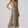 Vero Moda Maxikleid - Oatmeal -Sommerkleidung Für Damen f83c1f97314741fdacc5ccfc0a13713d