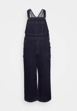 SKATE OVERALL UNISEX - Latzhose - Dark-blue Denim -Sommerkleidung Für Damen fa744f84b7c148bea7410ecc7d7532ac