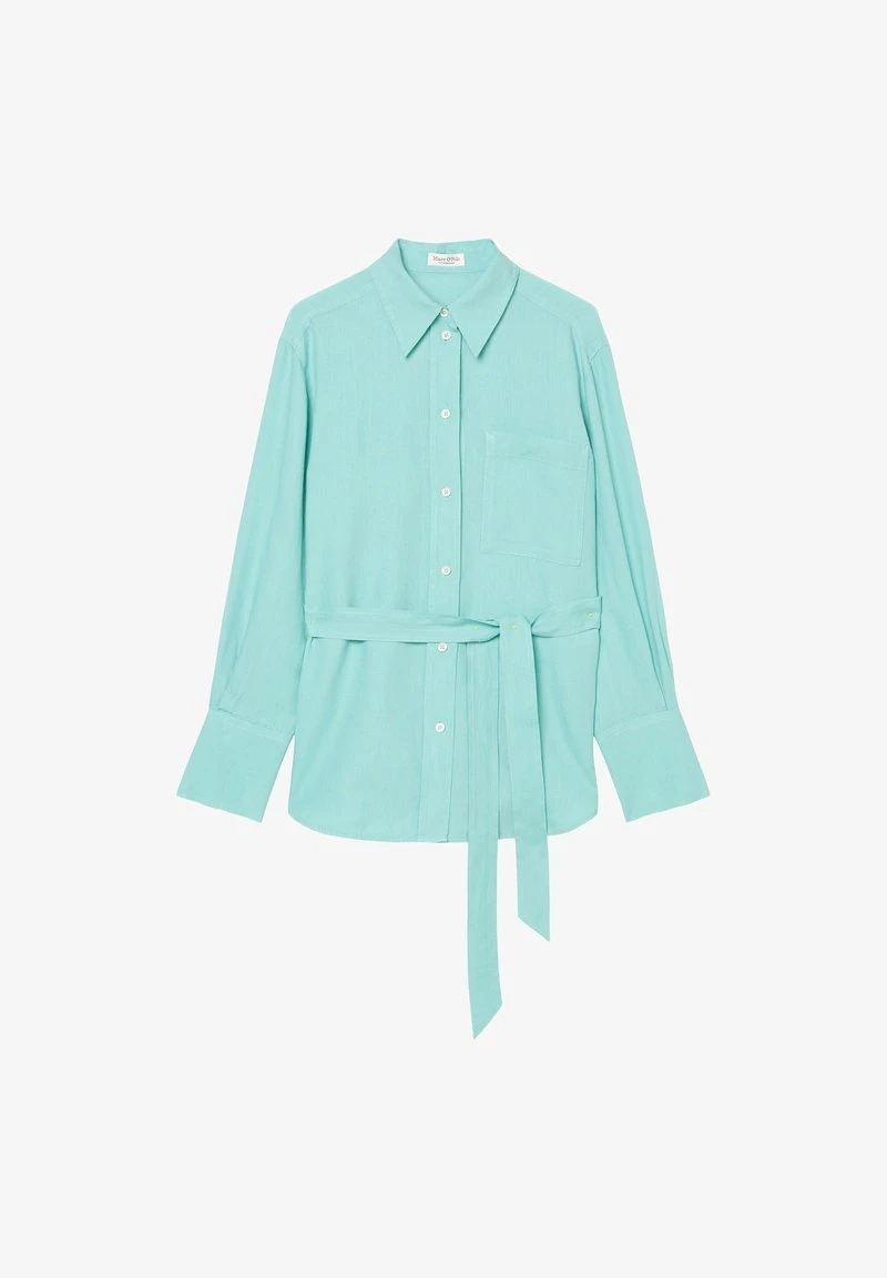 Marc O'Polo OVERSIZE - Hemdbluse - Sea Blue 8 Marc O'Polo OVERSIZE - Hemdbluse - Sea Blue – Bild 6