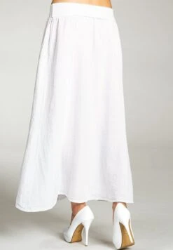 A-Linien-Rock - Weiss -Sommerkleidung Für Damen faabfe985a3a478c9613f7e32f187d0d