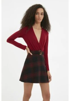 Trendyol A-Linien-Rock - Red -Sommerkleidung Für Damen fba5f85ec6d64796b42c5aa79172e801