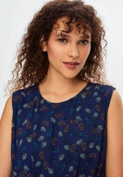 RIVIERA - Freizeitkleid - Printed Navy Blue -Sommerkleidung Für Damen fbf62540e9f848e5ae674328e4e2f665
