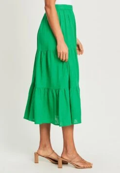 Tussah DALTON - A-Linien-Rock - Green 10 Tussah DALTON - A-Linien-Rock - Green -Sommerkleidung Für Damen fc029d64eaa1476887be48544e5ff085